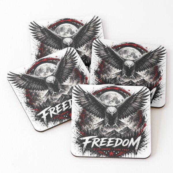 Item preview, 250 Anniversary of the USA - Freedom Eagle – Rise Above Patriotic Grunge Sticker designed and sold by Collins Design.