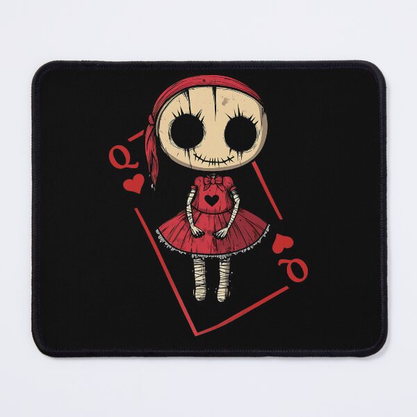 Item preview, Dark Kawaii Voodoo Doll Queen Card Art designed and sold by Szpaku desart .