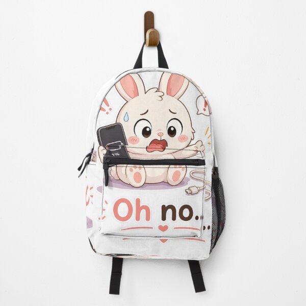 Item preview, Bunny Low Battery Oh No Charging Fail Moment designed and sold by Sadia Jannat.