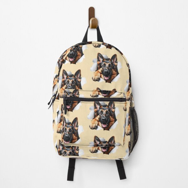 Item preview, Forever Faithful – Loyal German Shepherd Illustration designed and sold by The Digital Compass.