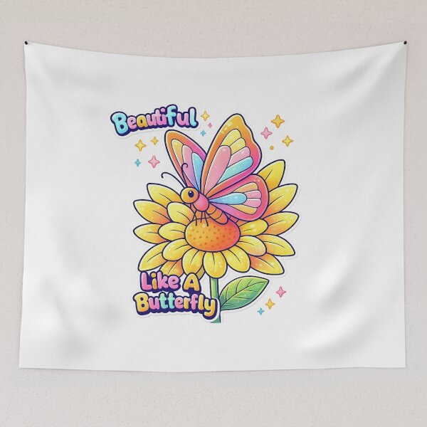 Item preview, Beautiful Like Butterfly Essential T-Shirt designed and sold by SoftSproutstu.