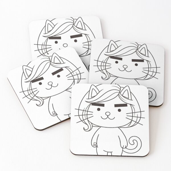 Item preview, Stylish Bob Cat Illustration designed and sold by Komatoya.