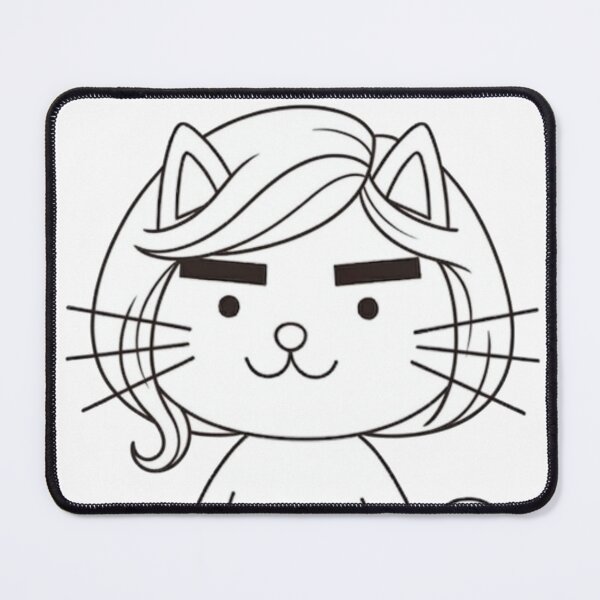 Item preview, Stylish Bob Cat Illustration designed and sold by Komatoya.