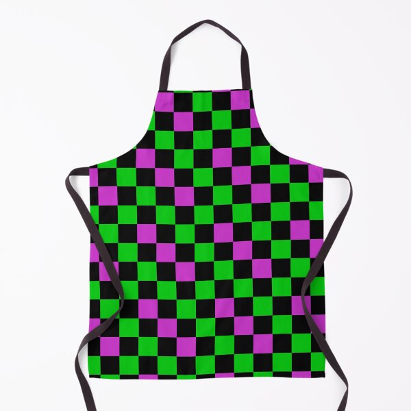 Artikelvorschau, Lila-schwarz-grün kariertes Design entworfen und verkauft von PatternTitan.