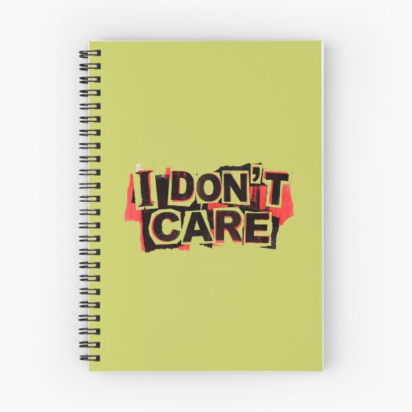 Item preview, POP I DON'T CARE WRITING designed and sold by infinitearte.