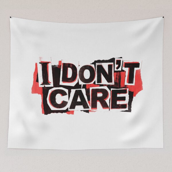 Item preview, POP I DON'T CARE WRITING designed and sold by infinitearte.