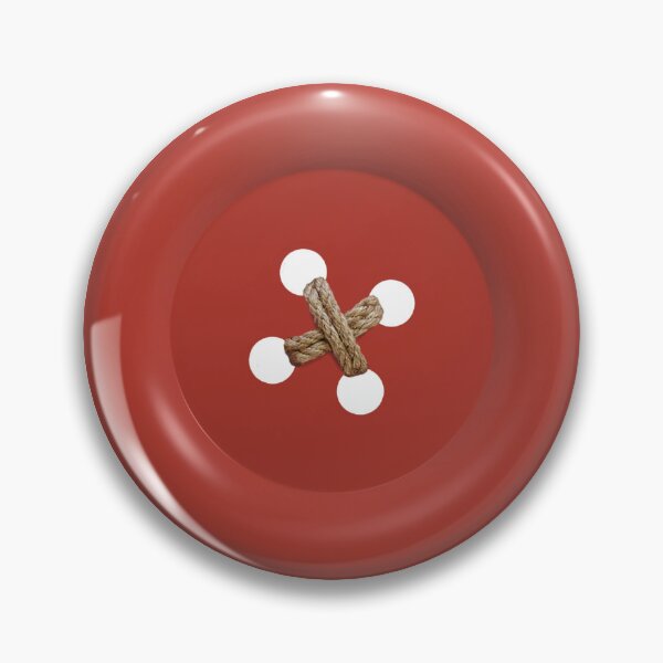 Item preview, Button Design Minimalist Sewing Icon Craft Lovers designed and sold by RickE.