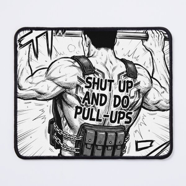 Item preview, SHUT UP AND FO PULL-UPS designed and sold by Noexcusesstore.