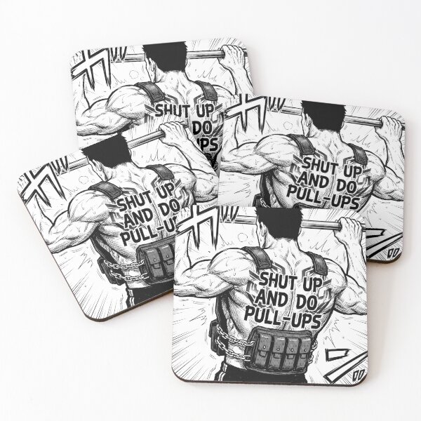 Item preview, SHUT UP AND FO PULL-UPS designed and sold by Noexcusesstore.