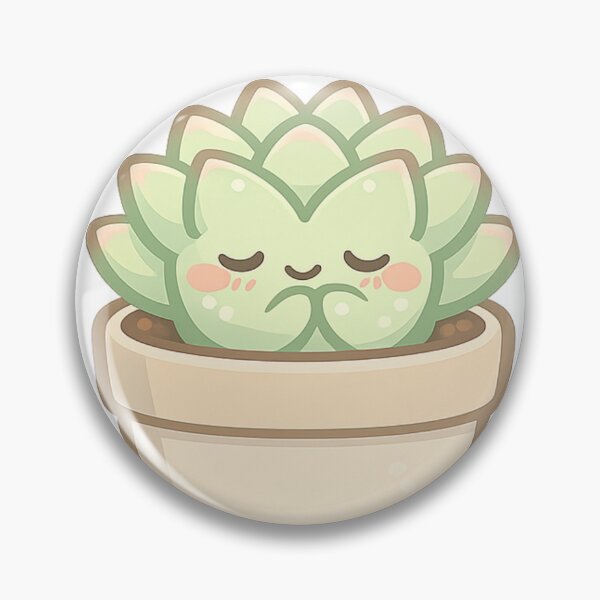 Item preview, Kawaii Succulent Mood: Shy designed and sold by KtacoYellow.