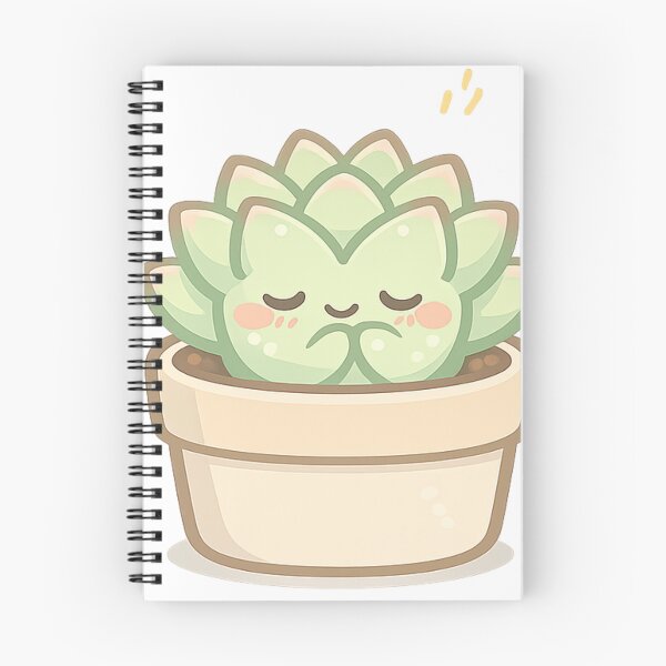Item preview, Kawaii Succulent Mood: Shy designed and sold by KtacoYellow.