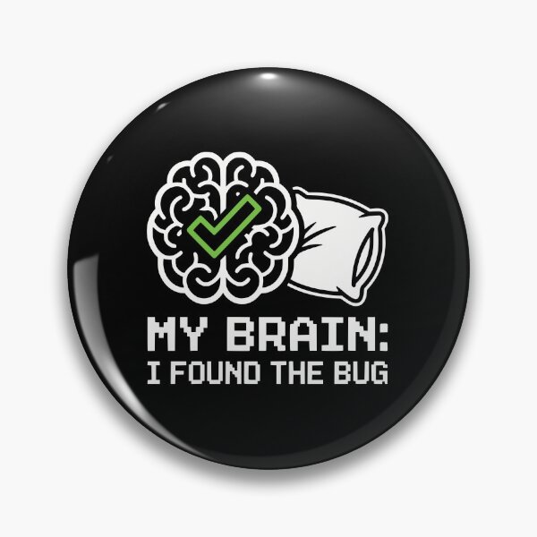 Item preview, Brain Found The Bug At 3 AM Funny Coder Gift designed and sold by Ixnor.