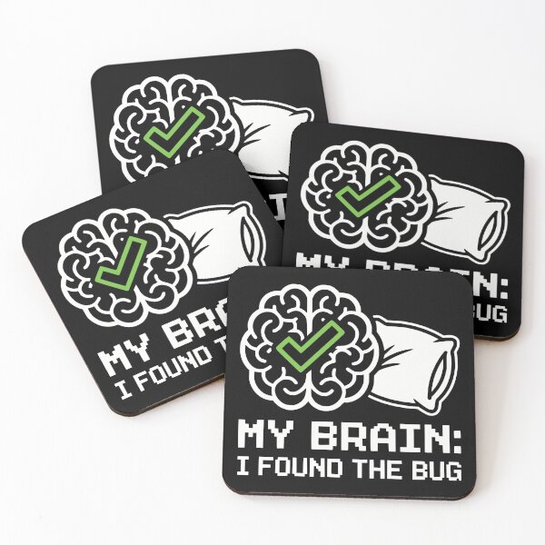 Item preview, Brain Found The Bug At 3 AM Funny Coder Gift designed and sold by Ixnor.