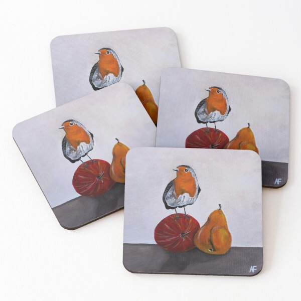 Item preview, The Robin's Fleeting Visit designed and sold by Alfred Fox Art.