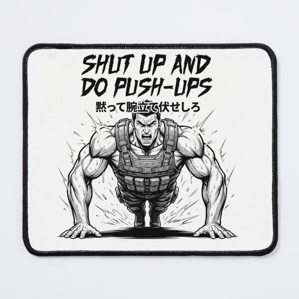 Item preview, Shut up and push ups designed and sold by Noexcusesstore.