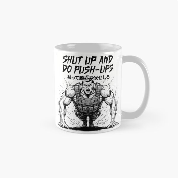 Item preview, Shut up and push ups designed and sold by Noexcusesstore.