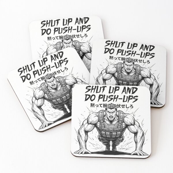Item preview, Shut up and push ups designed and sold by Noexcusesstore.