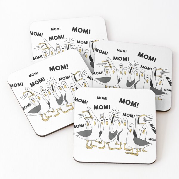 Item preview, Funny Seagulls Screaming Mom Relatable Parenting Humor And Motherhood Art Gift designed and sold by StanaLuis.