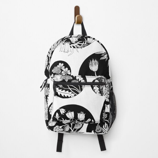 Item preview, Flowers pattern ink art Black and White designed and sold by Ruta.