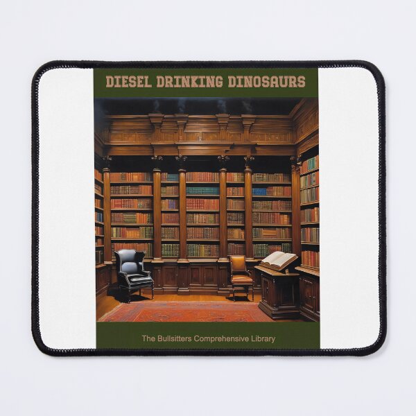 Item preview, Library designed and sold by Diesel Drinking Dinosaurs.