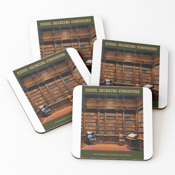 Item preview, Library designed and sold by Diesel Drinking Dinosaurs.