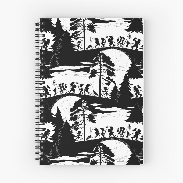 Item preview, march of the dwarves - black and white designed and sold by kobyakov.