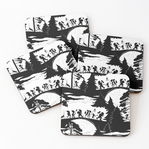 Item preview, march of the dwarves - black and white designed and sold by kobyakov.