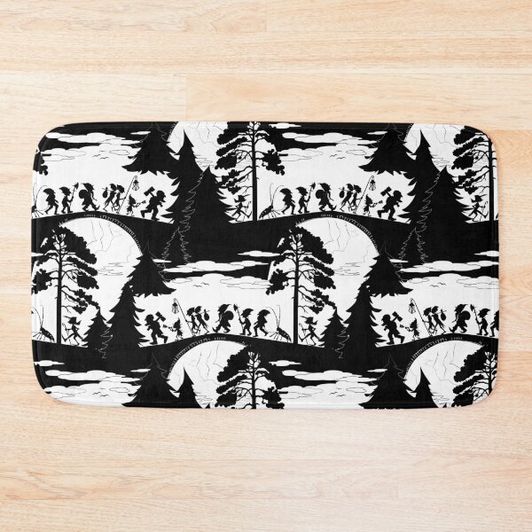 Item preview, march of the dwarves - black and white designed and sold by kobyakov.