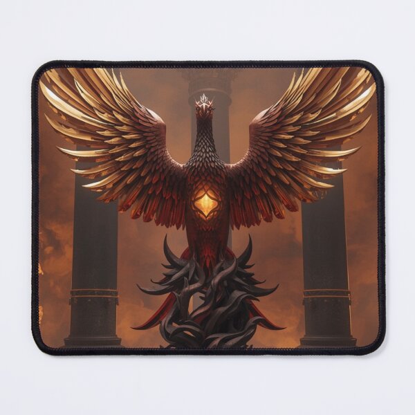 Item preview, Crimson Phoenix Resurrection - Eternal Resurgence Statue designed and sold by THEARTCURATİON .