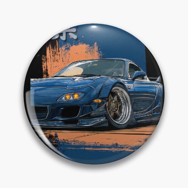 Item preview, Mazda RX-7 FD3S Drift culture JDM Japanese Art designed and sold by AGED Limited.