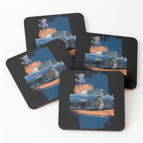 Item preview, Mazda RX-7 FD3S Drift culture JDM Japanese Art designed and sold by AGED Limited.
