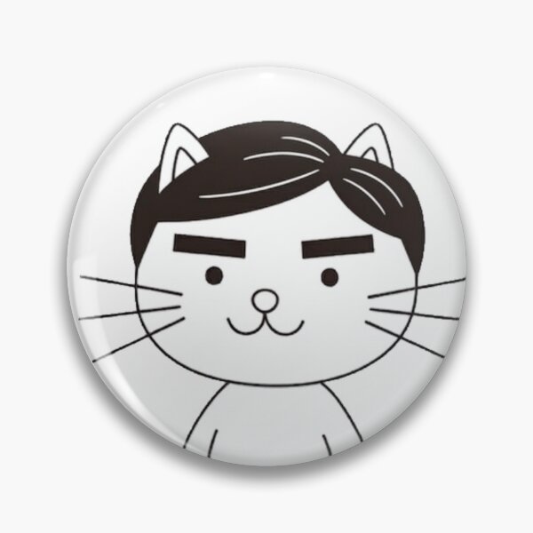 Item preview, Dapper Cat with Bold Brows designed and sold by Komatoya.