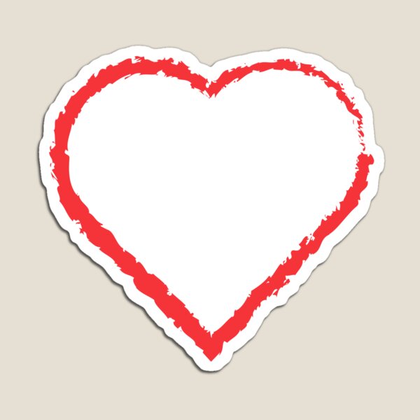 Item preview, Classic Red Love Heart designed and sold by BetweenForms.