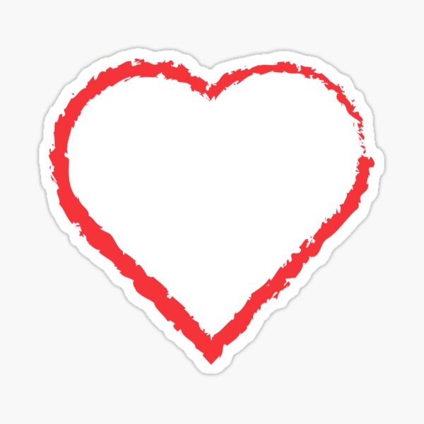 Item preview, Classic Red Love Heart designed and sold by BetweenForms.