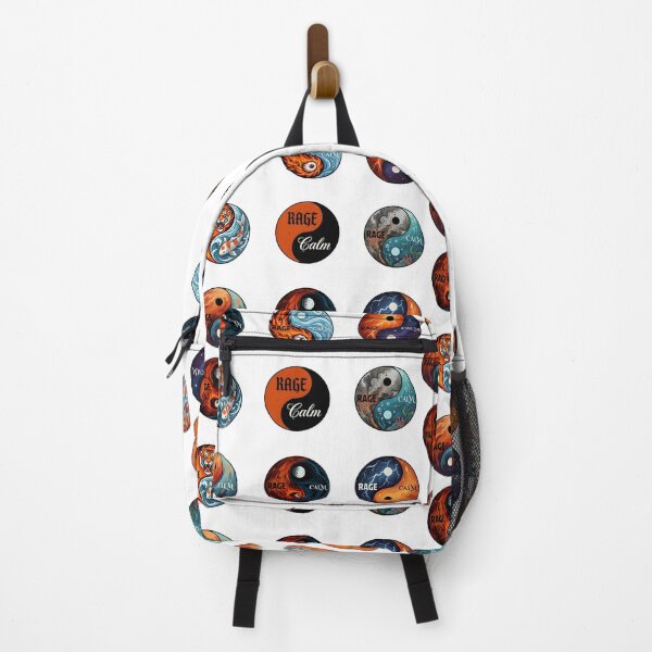 Item preview, Rage & Calm Yin Yang Art – Spiritual Balance Graphic Design Collection designed and sold by SideKickCreates.