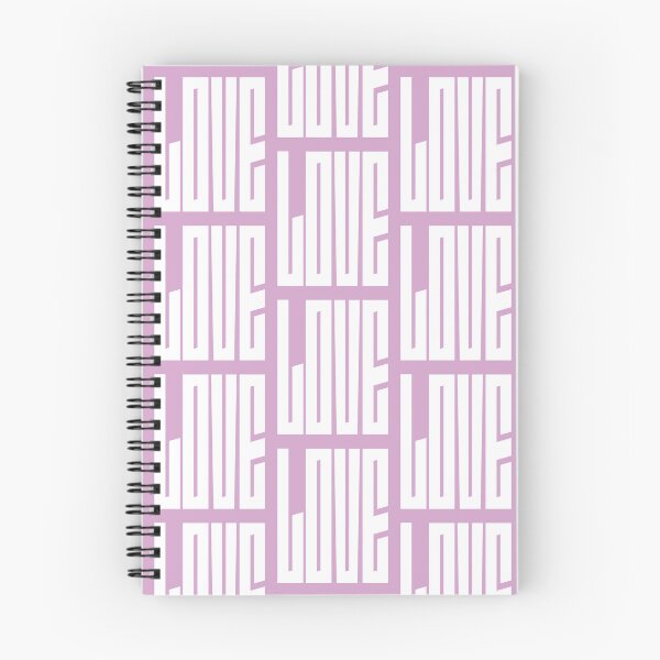 Item preview, love - white on pastel pink typography art designed and sold by kobyakov.