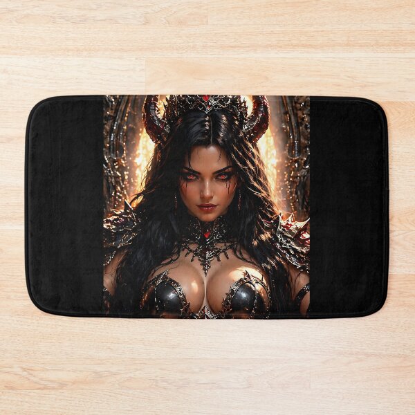 Item preview, Demon Queen Portrait – Dark Gothic Fantasy Woman, Seductive Dark Art designed and sold by thor81pl.