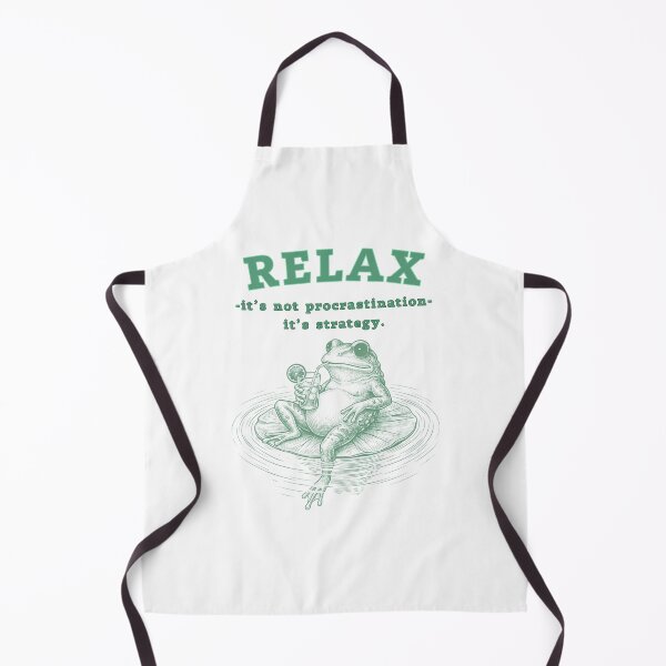 Item preview, Chill Frog Drinking Cocktail Funny Relax Quote designed and sold by Szpaku desart .