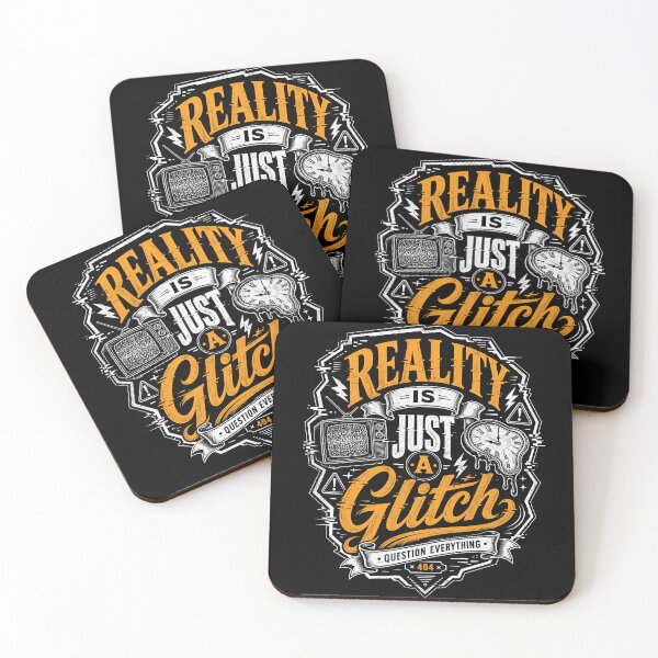 Item preview, Reality Is Just A Glitch designed and sold by NeuralDraft.