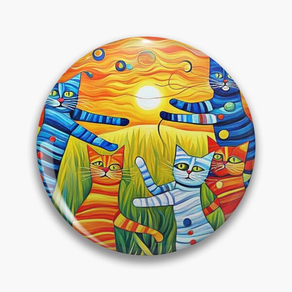Item preview, The Dancing Cats designed and sold by George Hutton Hunter.