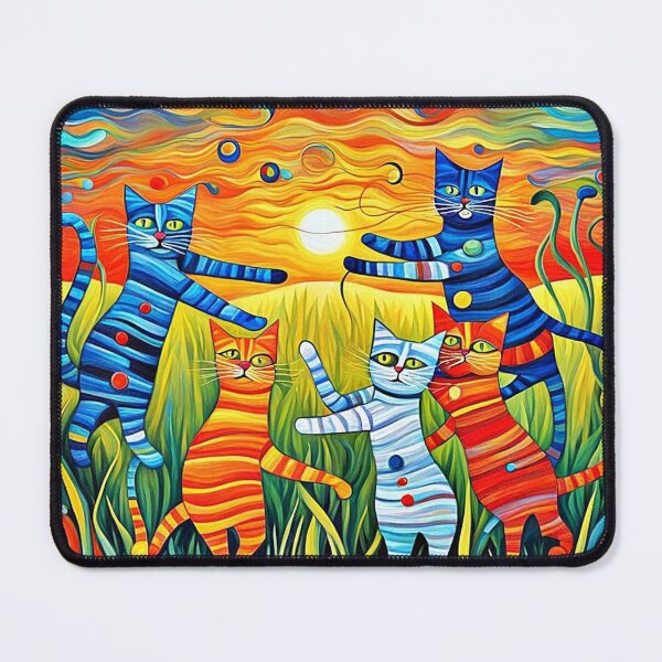 Item preview, The Dancing Cats designed and sold by George Hutton Hunter.