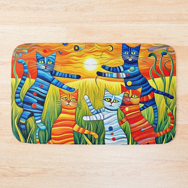 Item preview, The Dancing Cats designed and sold by George Hutton Hunter.