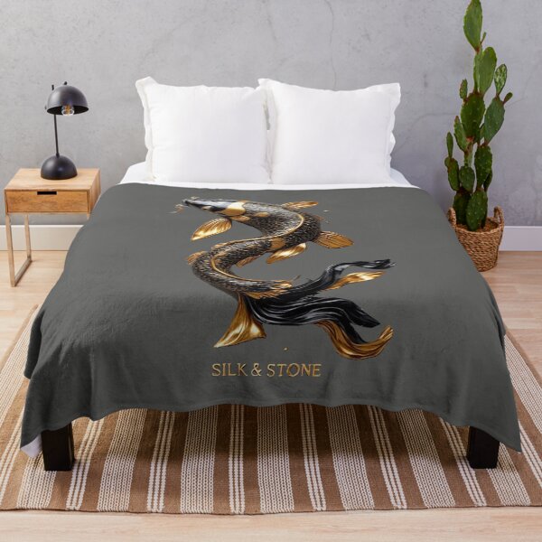 Item preview,  Silk & Stone - The Obsidian Koi High-End 3D_ Edition_02 designed and sold by Shift-Bloom.