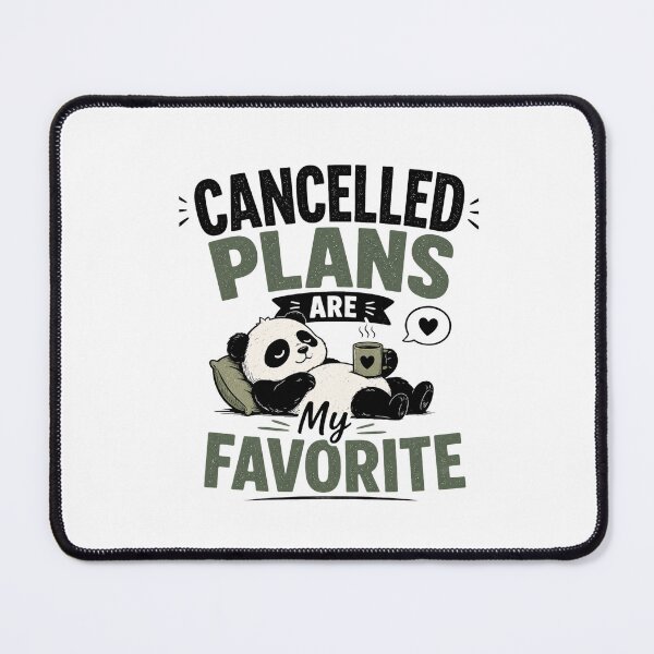Item preview, Cancelled Plans Are My Favorite Funny Introvert Quote T-Shirt Meme Design designed and sold by MrDev.