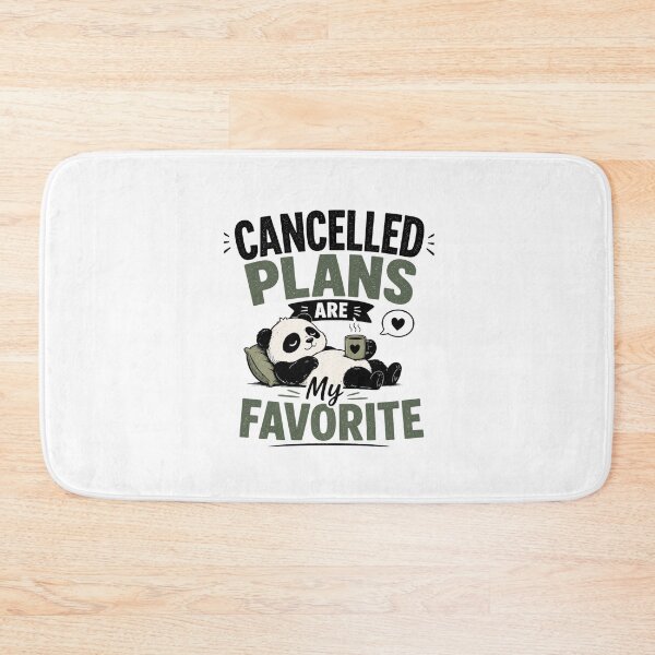 Item preview, Cancelled Plans Are My Favorite Funny Introvert Quote T-Shirt Meme Design designed and sold by MrDev.