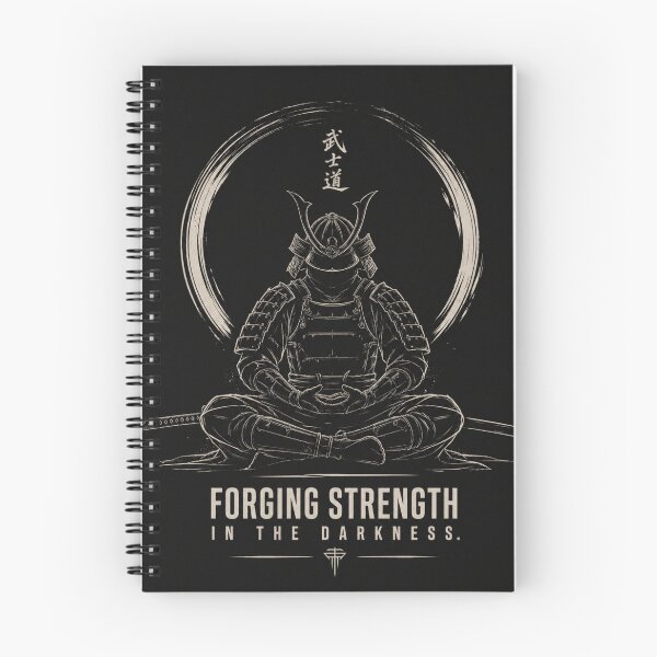 Item preview, Forging Strength In The Darkness Stoic Samurai designed and sold by SSVSTICKERS.