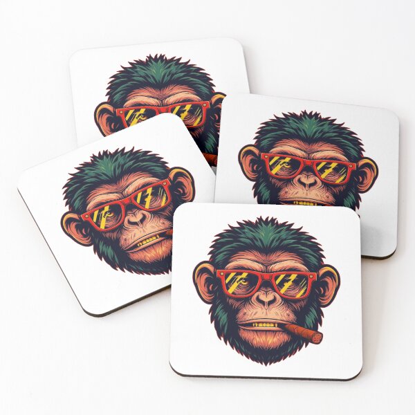 Item preview,  Urban Ape - Cool Monkey with Sunglasses & Cigar designed and sold by A-M-G-Shop.
