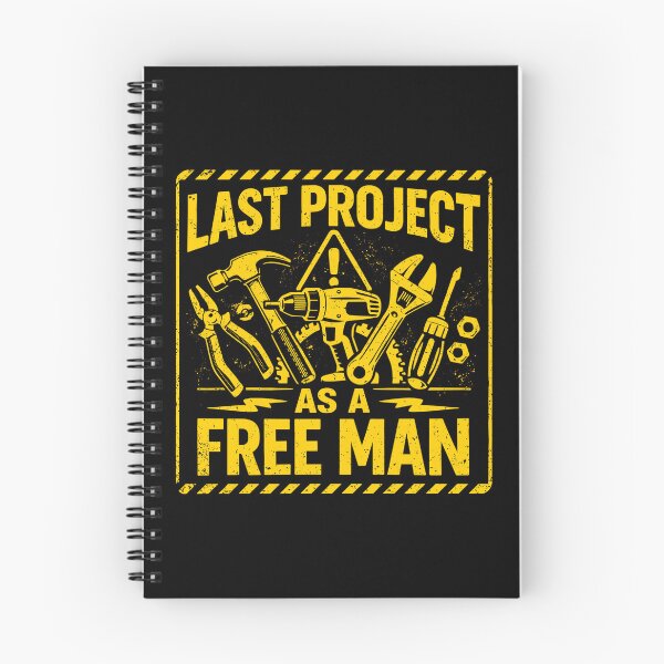 Artikelvorschau, Last Project as a Free Man - JGA Warnschild entworfen und verkauft von Pineapple-Tree.