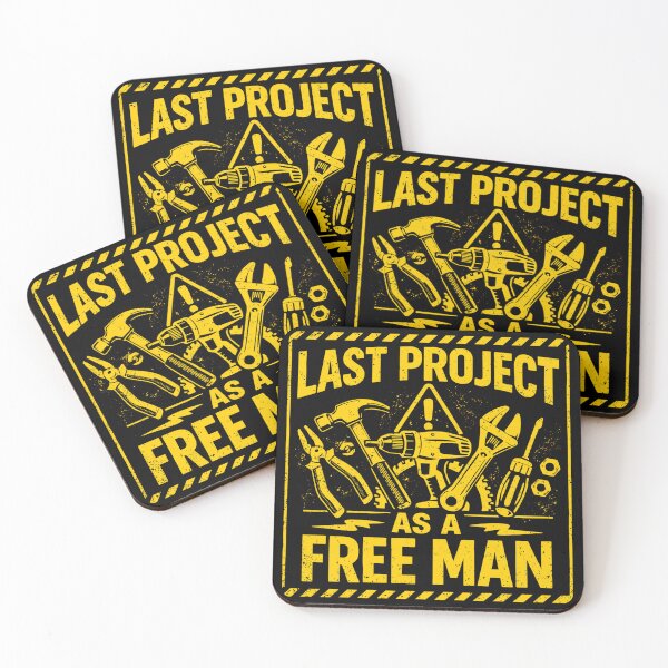 Item preview, Last Project as a Free Man - JGA warning sign designed and sold by Pineapple-Tree.