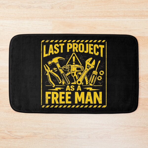 Item preview, Last Project as a Free Man - JGA warning sign designed and sold by Pineapple-Tree.